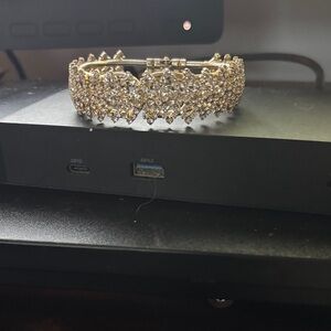 Elegant 1950 Silver Crystal Bracelet, now $65!